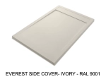 Channel shower tray, top of the range, 65 to 210 x 65 to 100 cm wide, PN24 non-slip solid resin, 10 colours, 5-year guarantee, free fast delivery